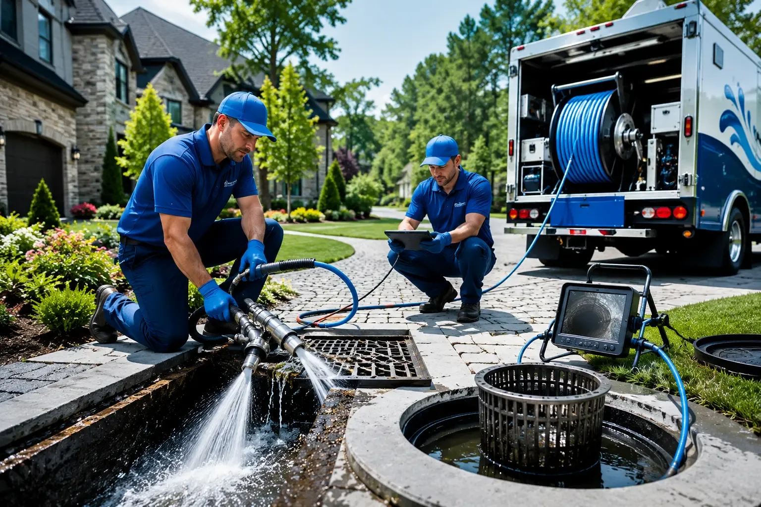 Local outdoor drain cleaning professionals in Hamilton, KS